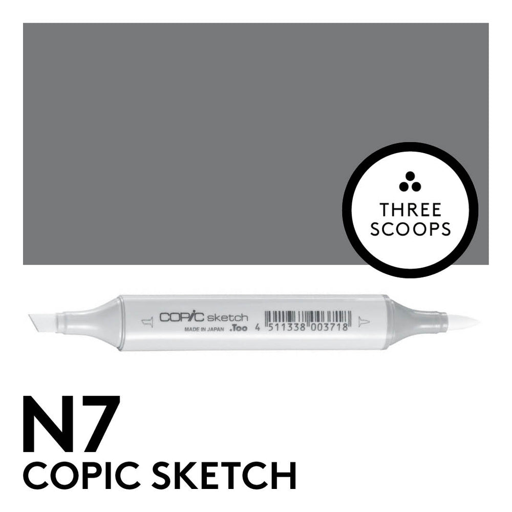 Copic Sketch N7 - Neutral Gray