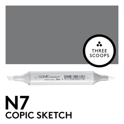 Copic Sketch N7 - Neutral Gray