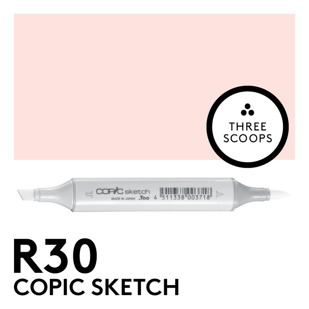 Copic Sketch R30 - Pale Yellowish Pink