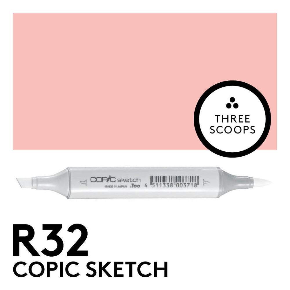 Copic Sketch R32 - Peach