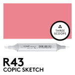 Copic Sketch R43 - Bougainvillaea