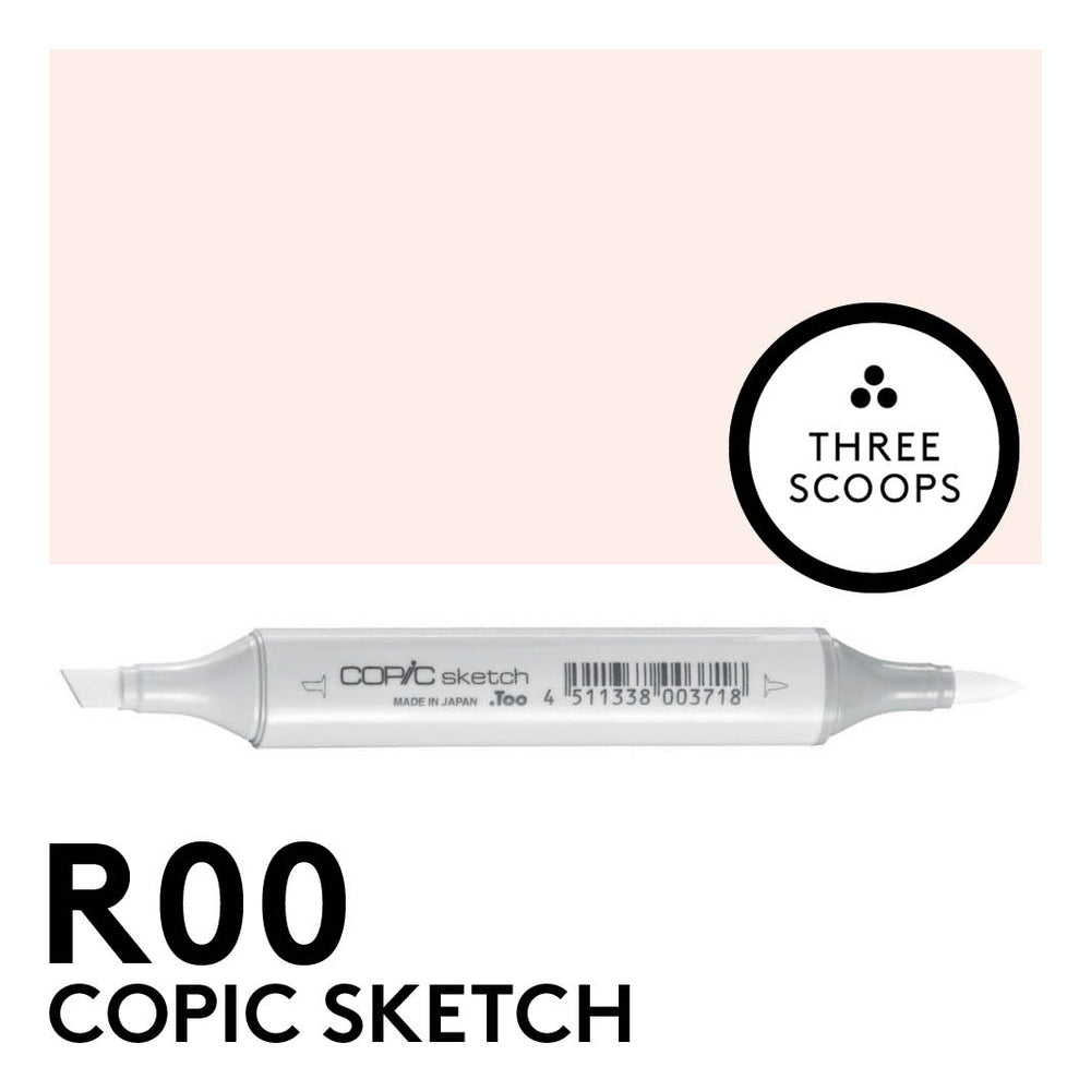 Copic Sketch R00 - Pinkish White