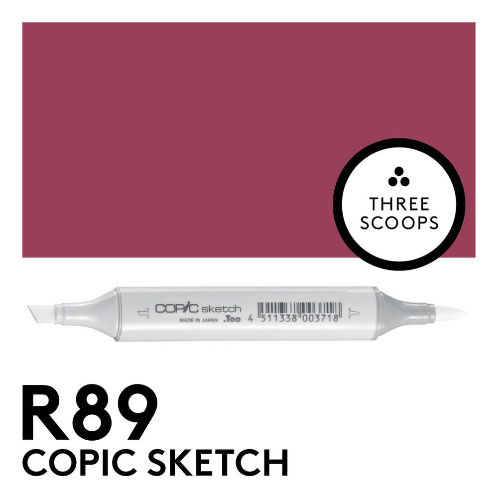 Copic Sketch R89 - Dark Red