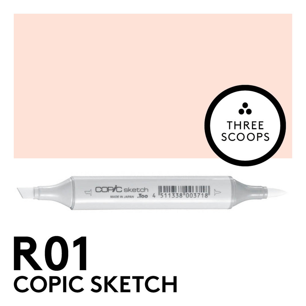 Copic Sketch R01 - Pinkish Vanilla