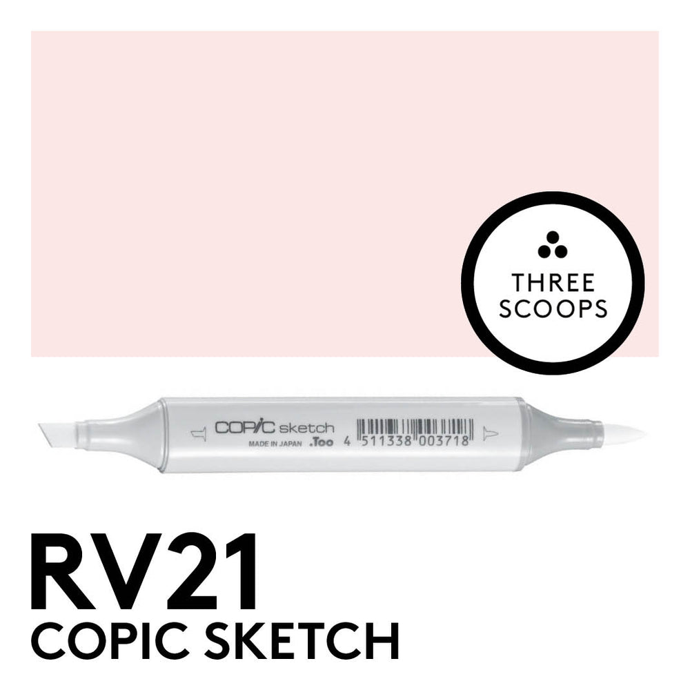 Copic Sketch RV21 - Light Pink
