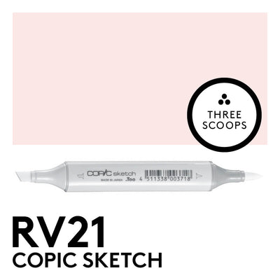 Copic Sketch RV21 - Light Pink
