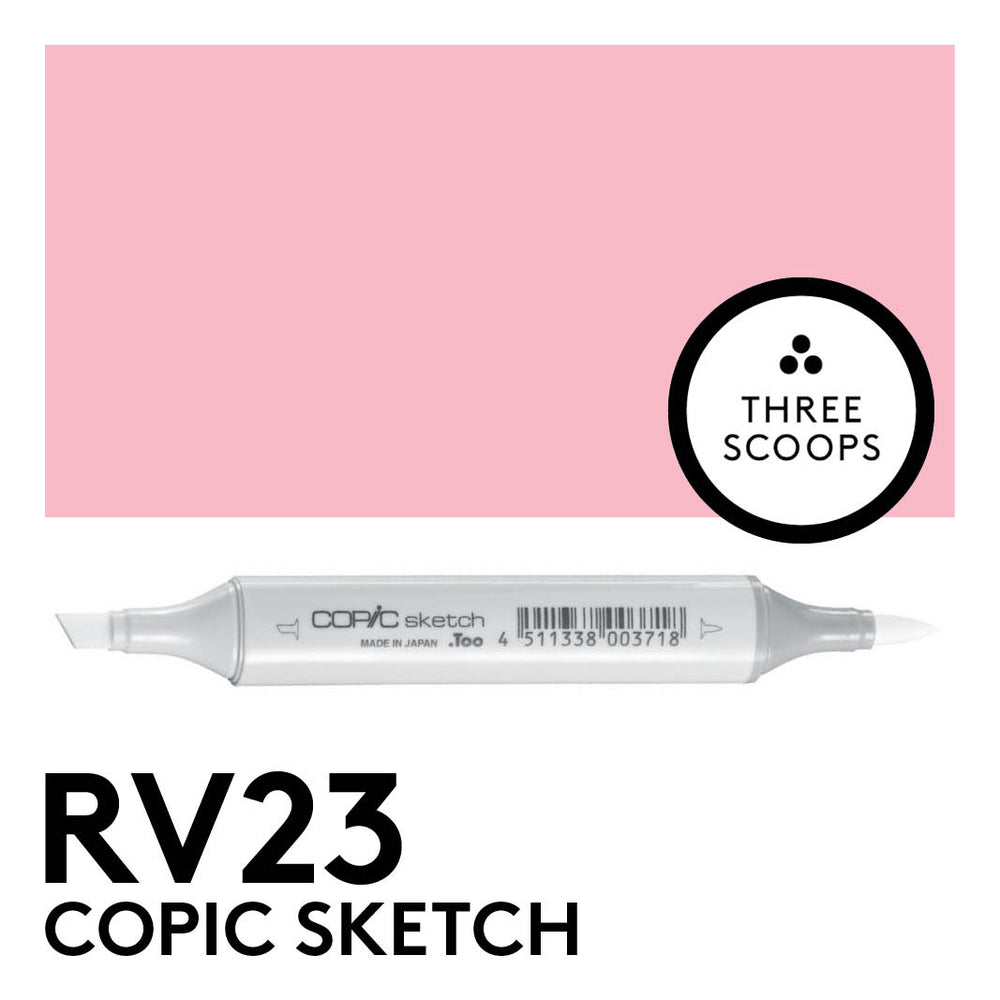 Copic Sketch RV23 - Pure Pink