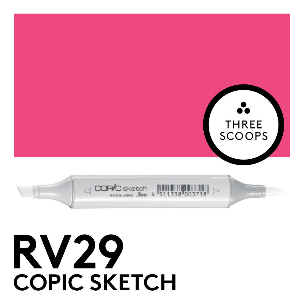 Copic Sketch RV29 - Crimson