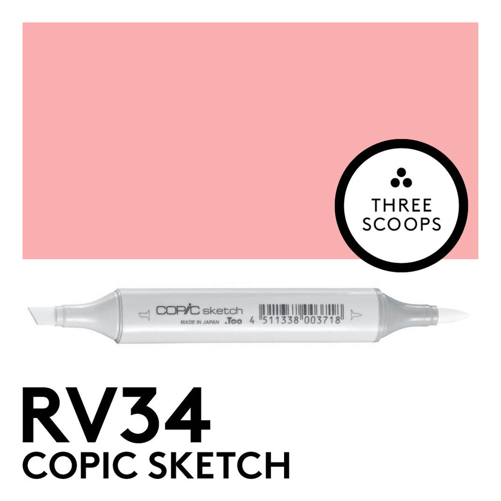 Copic Sketch RV34 - Dark Pink