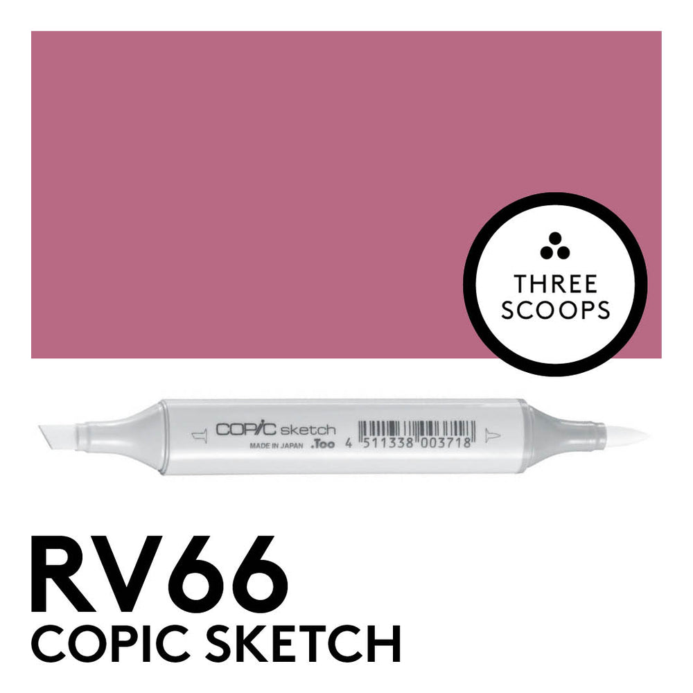 Copic Sketch RV66 - Raspberry