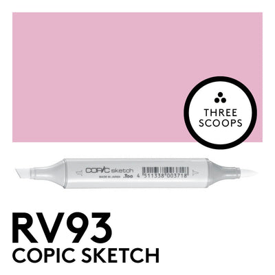 Copic Sketch RV93 - Smokey Purple