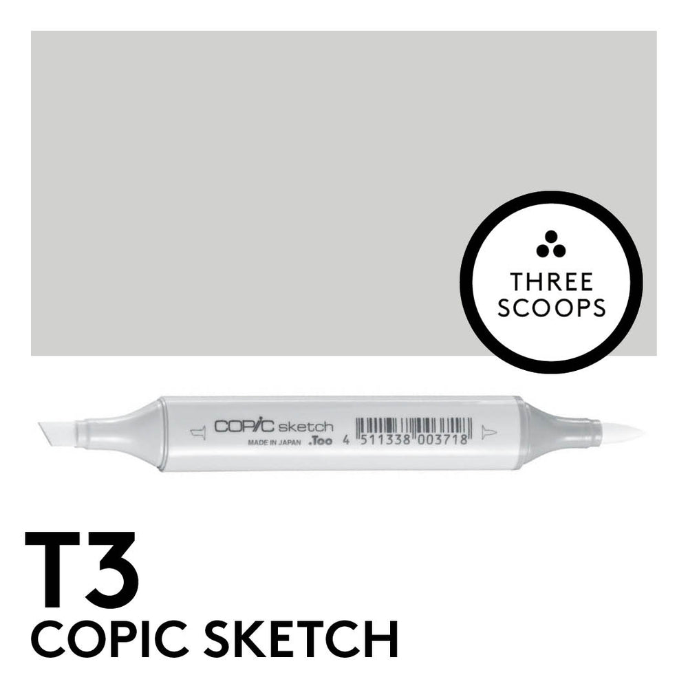 Copic Sketch T3 - Toner Gray