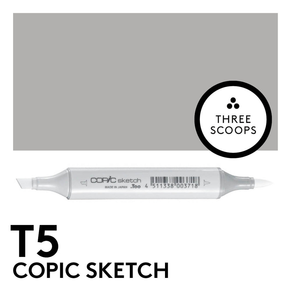 Copic Sketch T5 - Toner Gray