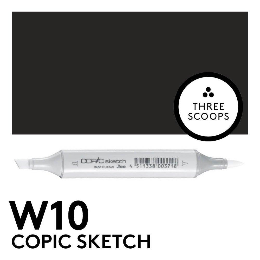 Copic Sketch W10 - Warm Gray