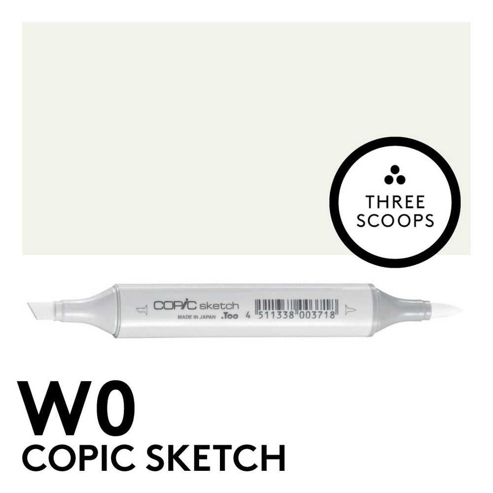 Copic Sketch W0 - Warm Gray