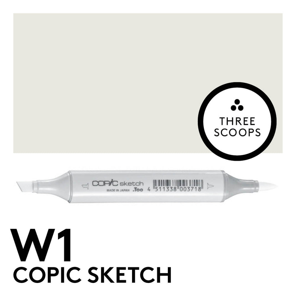 Copic Sketch W1 - Warm Gray