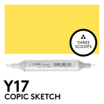 Copic Sketch Y17 - Golden Yellow