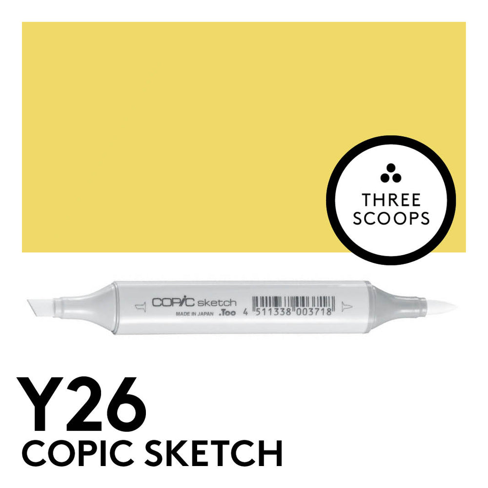 Copic Sketch Y26 - Mustard