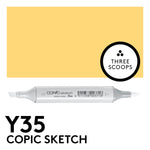 Copic Sketch Y35 - Maize