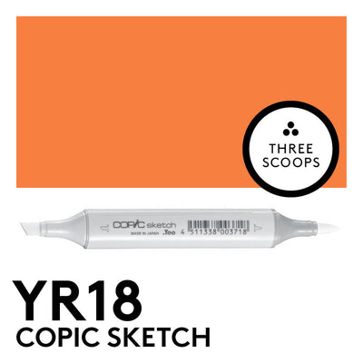 Copic Sketch YR18 - Sanguine