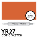 Copic Sketch YR27 - Tuscan Orange