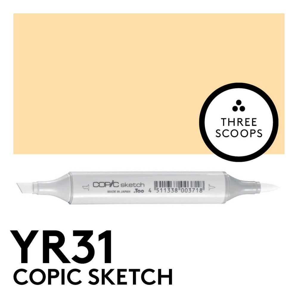 Copic Sketch YR31 - Light Reddish Yellow