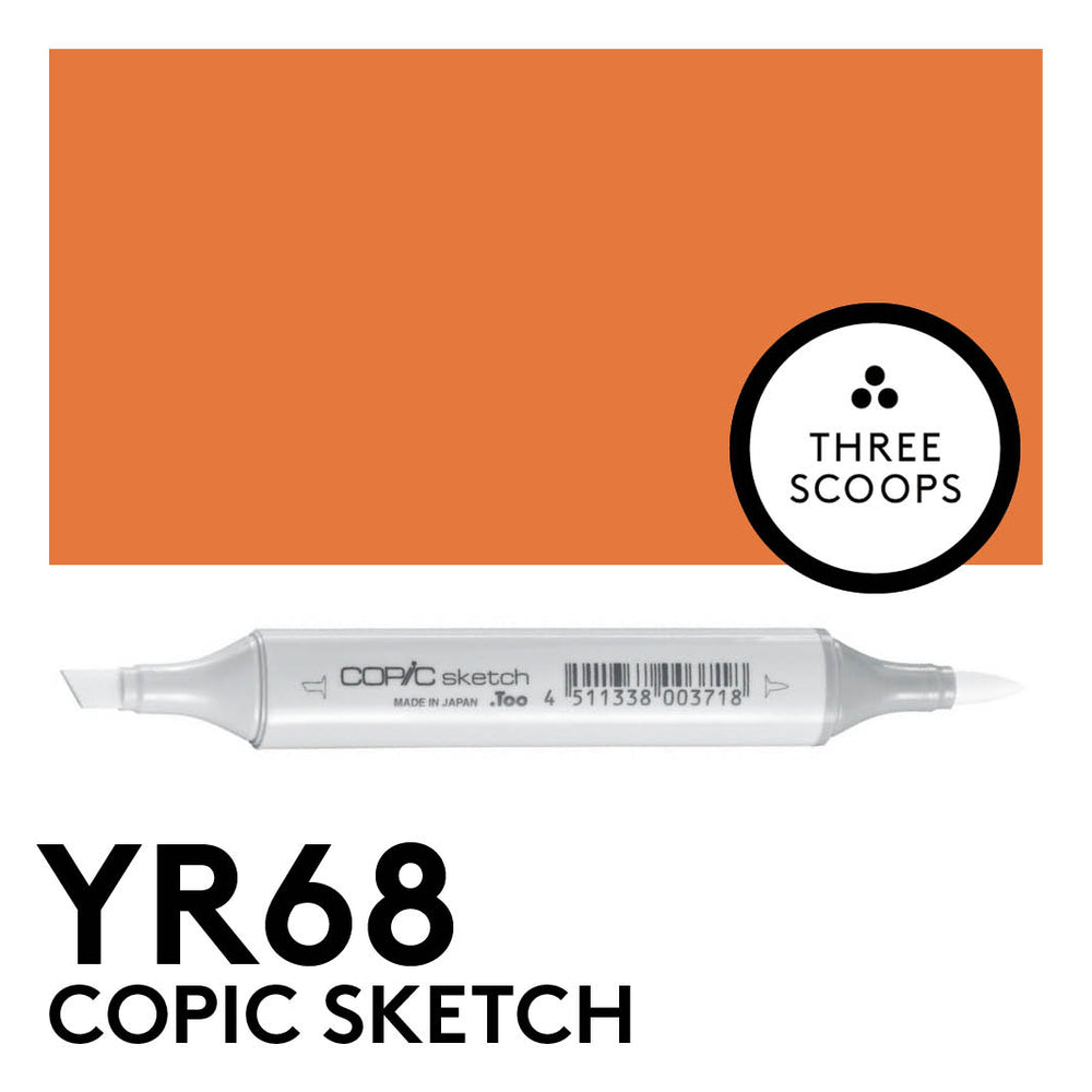 Copic Sketch YR68 - Orange