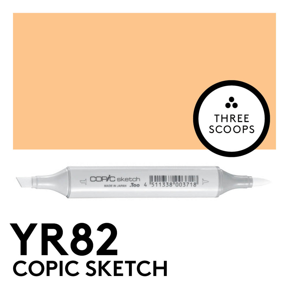 Copic Sketch YR82 - Mellow Peach