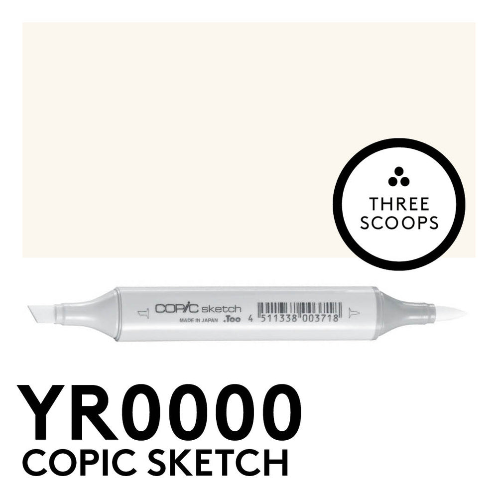 Copic Sketch YR0000 - Pale Chiffon