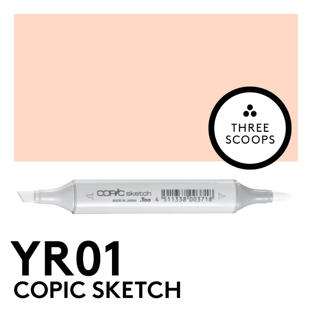 Copic Sketch YR01 - Peach Puff