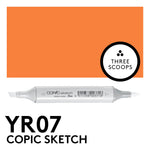 Copic Sketch YR07 - Cadmium Orange