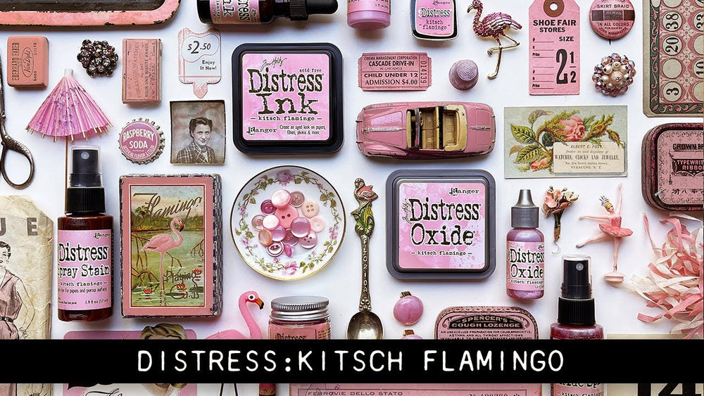 Distress Oxide - Kitsch Flamingo