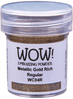 WOW Embossing Powder - Metallic Gold Rich