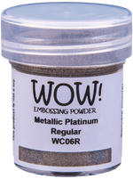 WOW Embossing Powder - Metallic Platinum