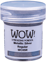 WOW Embossing Powder - Metallic Silver Super Fine