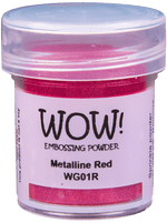 WOW Embossing Powder - Metalline Red