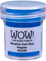 WOW Embossing Powder - Metalline Dark Blue