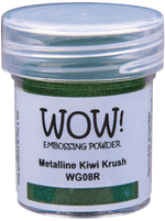 WOW Embossing Powder - Metalline Kiwi Krush