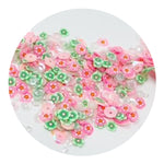 Blomsterblanding i pailletter