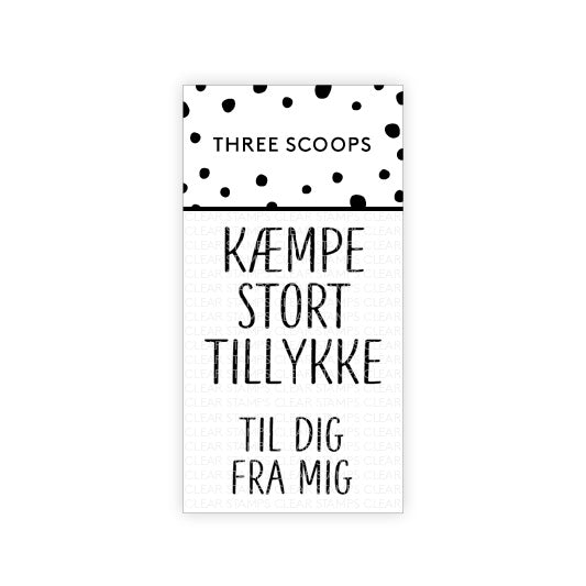 Kæmpe Stort tillykke