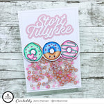 Paillet blanding - Donuts