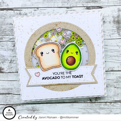 Paillet blanding - Avocado