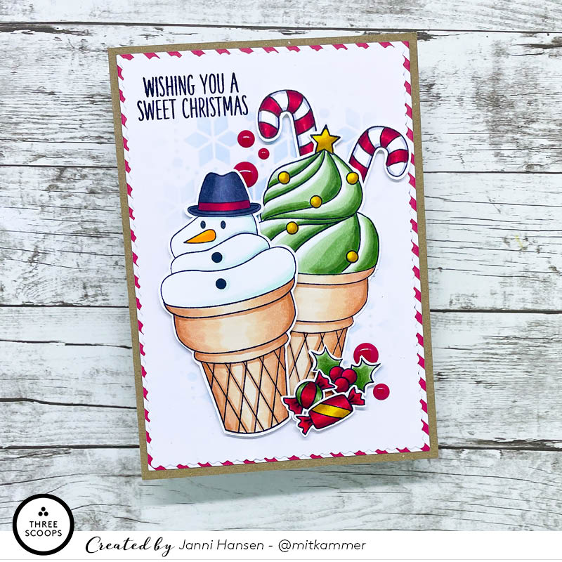 Christmas cupcake