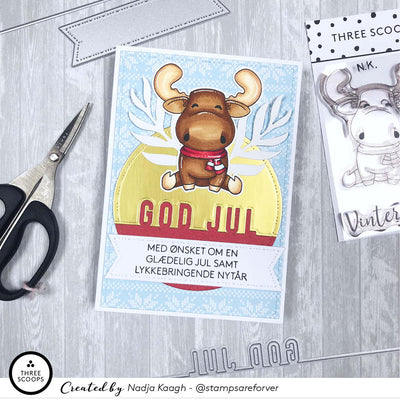 Tekst på linje - God påske/God jul/Godt nytår