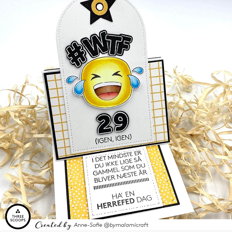 Mini Ballontal (stempel inkl. tilhørende dies)