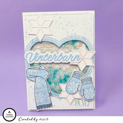 Paillet blanding - Vinterfrost