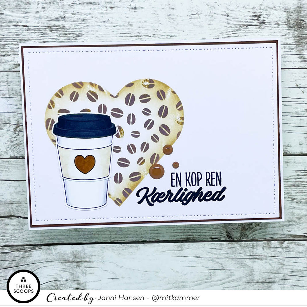 Stencil kaffe
