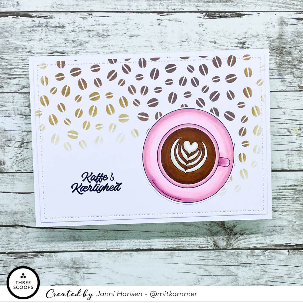 Stencil kaffe