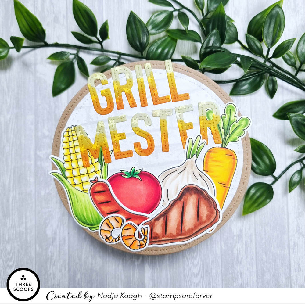 OUTLET // Grillmad (Stempler inkl. tilhørende dies)