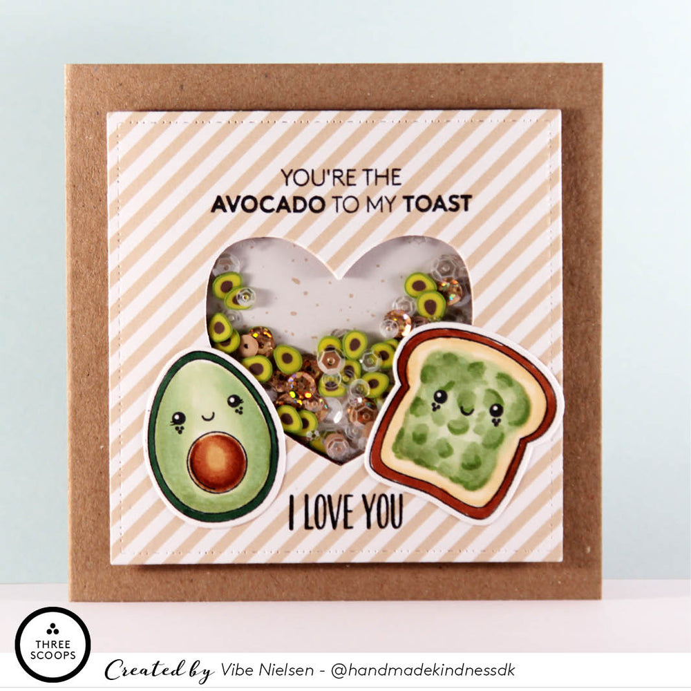 Paillet blanding - Avocado